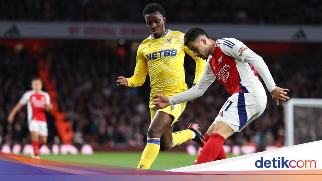 Arsenal Vs Palace: Meriam London Ditahan Imbang 2-2