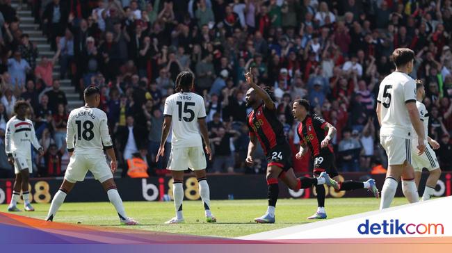 Bournemouth Vs MU Tuntas 1-1: Hojlund Selamatkan Setan Merah