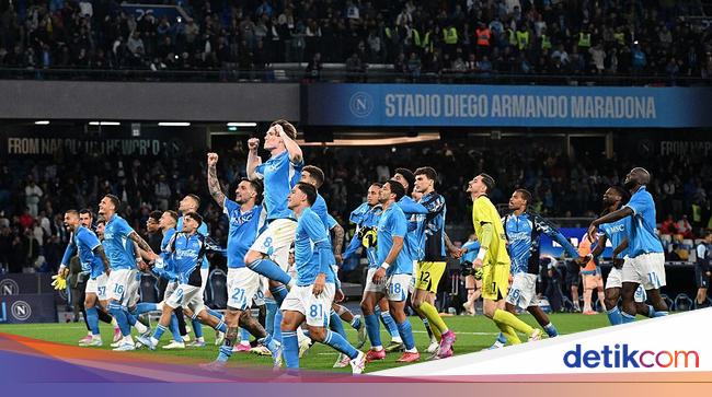 Klasemen Liga Italia: Napoli Kudeta Inter di Giornata 34