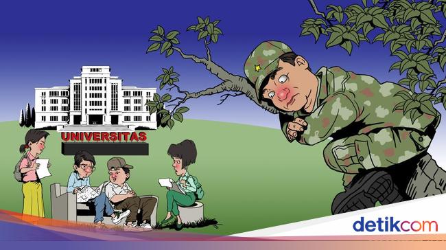 Jejak Trauma Militer di Kampus