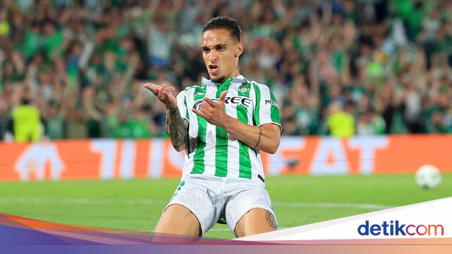 Rating Antony Sejak Debut di Real Betis, Bukan Main!