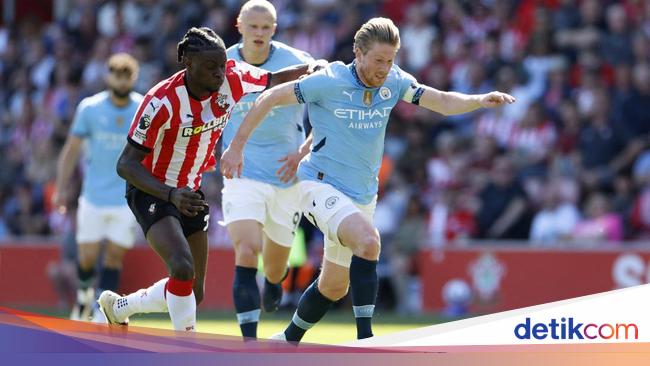 Southampton Vs Man City: The Citizens Frustrasi