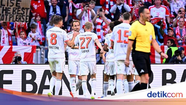 Bayern Vs Gladbach: Die Roten Menang 2-0