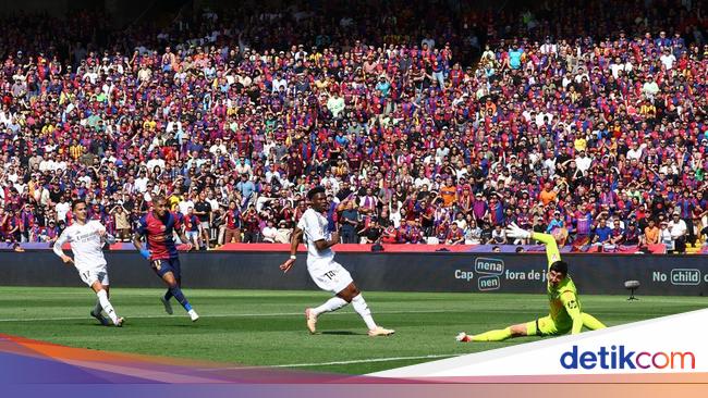 Babak Pertama El Clasico: Comeback, Barcelona Hajar Real Madrid 4-2 | Arenanews-1