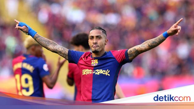 Raphinha Bertekad Makin Gacor, Bidik Juara Liga Champions