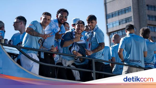 Celta Vigo Gelar Parade Usai Lolos ke Eropa Musim Depan