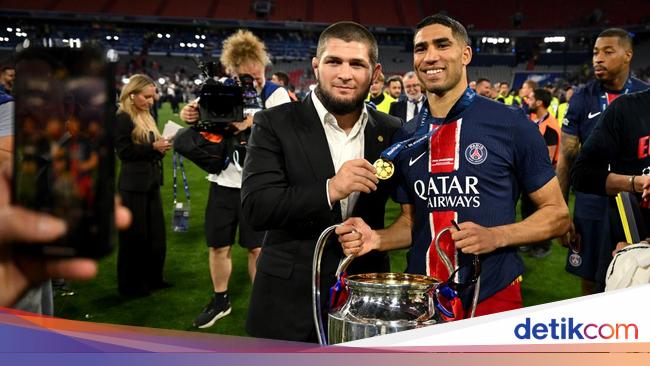 Momen Khabib Tolak Salaman dengan Perempuan di Final UCL