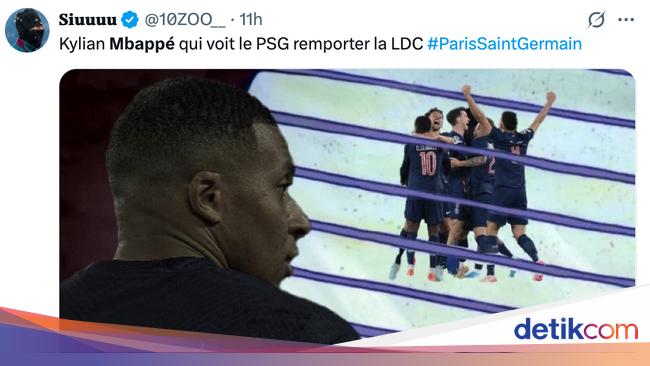 Pukpuk buat Mbappe yang Ratapi Sukses PSG Juara Liga Champions