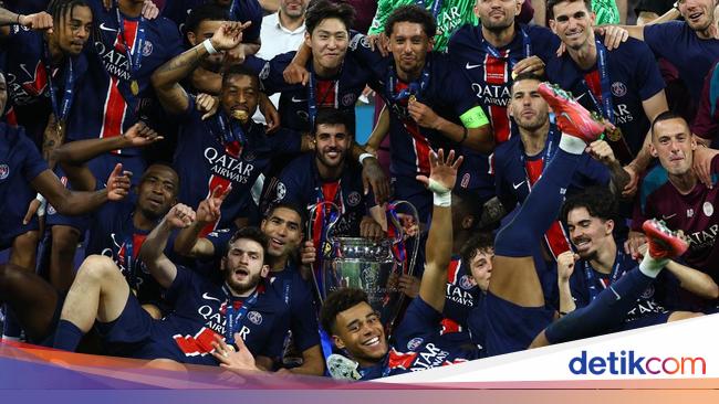 Perjalanan Berliku PSG Jadi Kampiun Liga Champions 2024/2025