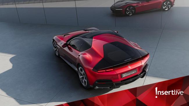 Viral Ferrari Hasil Curian Tabrak Tiang Listrik hingga Hancur