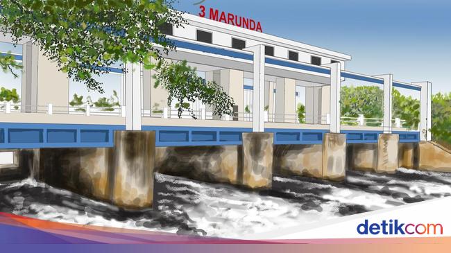 Buih Menahun di Sungai Jakarta