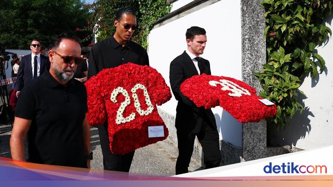 Penuh Air Mata, Pemakaman Diogo Jota dan Andre Silva Diselimuti Duka