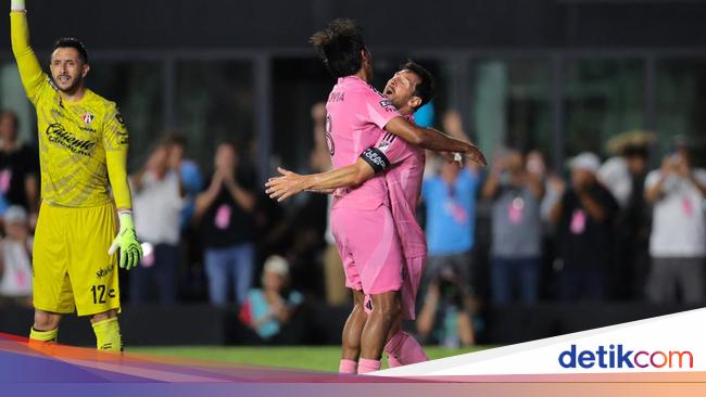 Hasil Leagues Cup 2025: Dramatis, Inter Miami Bekuk Atlas 2-1