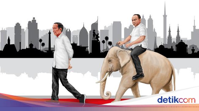 Projo di Persimpangan Jalan PSI-Gerindra