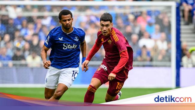 Everton Vs AS Roma: Soule Menangkan I Lupi