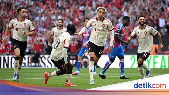 Babak Pertama Community Shield: Liverpool Ungguli Palace 2-1