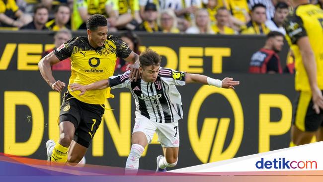 Laga Pramusim: Juventus Menang 2-1 di Kandang Dortmund