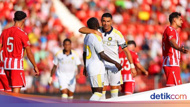 Laga Pramusim: Ronaldo 2 Gol, Al Nassr Ditekuk Klub Spanyol Divisi Dua