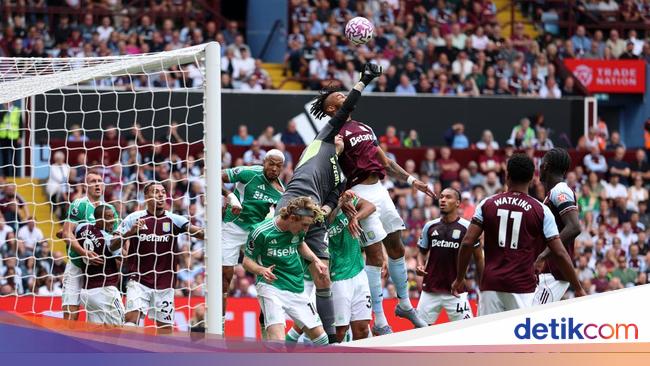 Hasil Liga Inggris: 10 Pemain Aston Villa Seri 0-0 Vs Newcastle