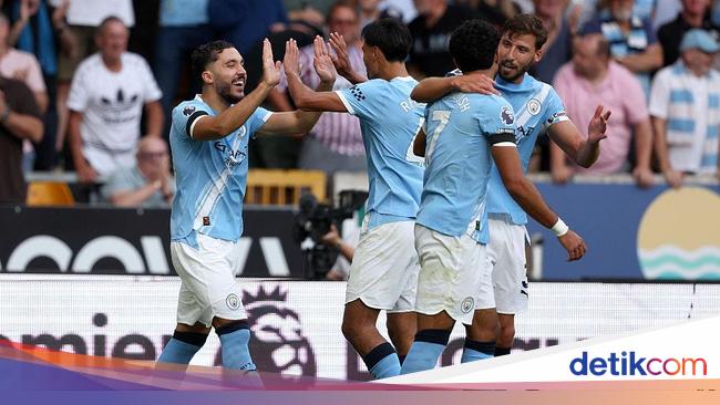 Wolves Vs Man City: Reijnders Gemilang, The Citizens Menang 4-0