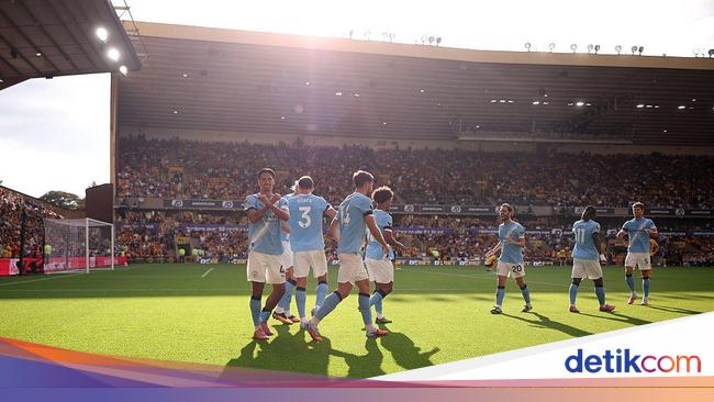 Man City Menang Telak, Guardiola Soroti Penurunan di Babak Kedua