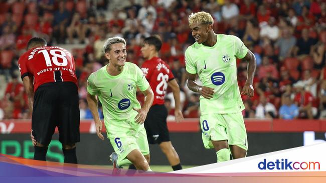 Mallorca Vs Barcelona: Barca Gebuk 9 Pemain Piratas 3-0
