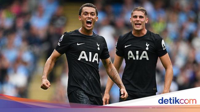 前半、マンシティはトッテナムを0-2で磨きます