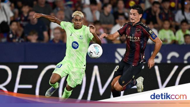 レバンテvsバルセロナ：カムバック、ブラウグラナが3-2で勝ちます