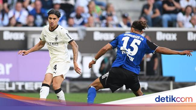 Moenchengladbach Vs Hamburg 0-0, Kevin Diks Debut di Bundesliga