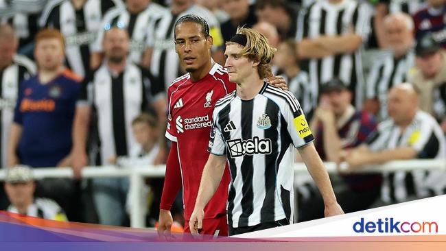 Newcastle Vs Liverpool: Anthony Gordon Minta Maaf Usai Tekel Van Dijk