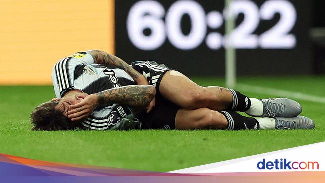 Newcastle Tumbang, Tonali dan Joelinton Cedera