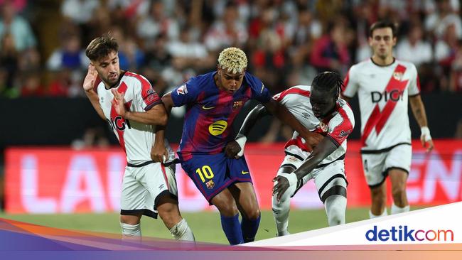 Rayo Vallecano Vs Barcelona Selesai 1-1