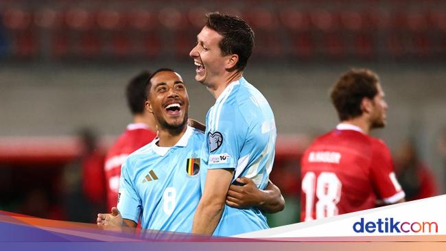 Liechtenstein Vs Belgia: Setan Merah Pesta Setengah Lusin Gol