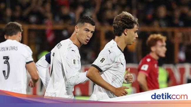 Armenia Vs Portugal: Ronaldo-Felix Bawa Selecao das Quinas Pesta Gol