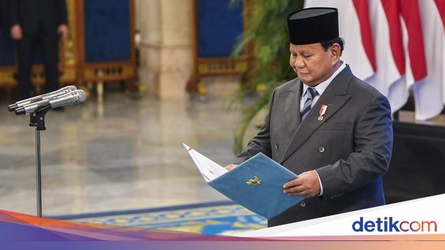 Prabowoは、シャッフルに襲われた元大臣に特別な手紙を送りました