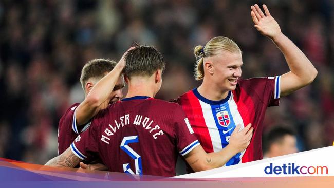 Kiper Moldova Ungkap Kata-Kata Haaland Usai Dibobol 5 Gol