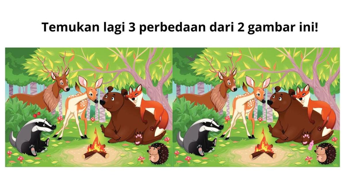 7 Tantangan Mencari Perbedaan, Hanya Mata Jeli yang Bisa Menemukan Semuanya
