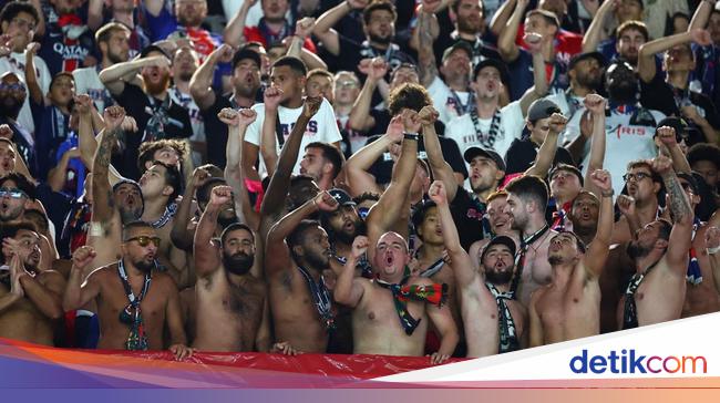 Ricuh Antara Suporter PSG Vs Atalanta, 19 Orang Ditangkap