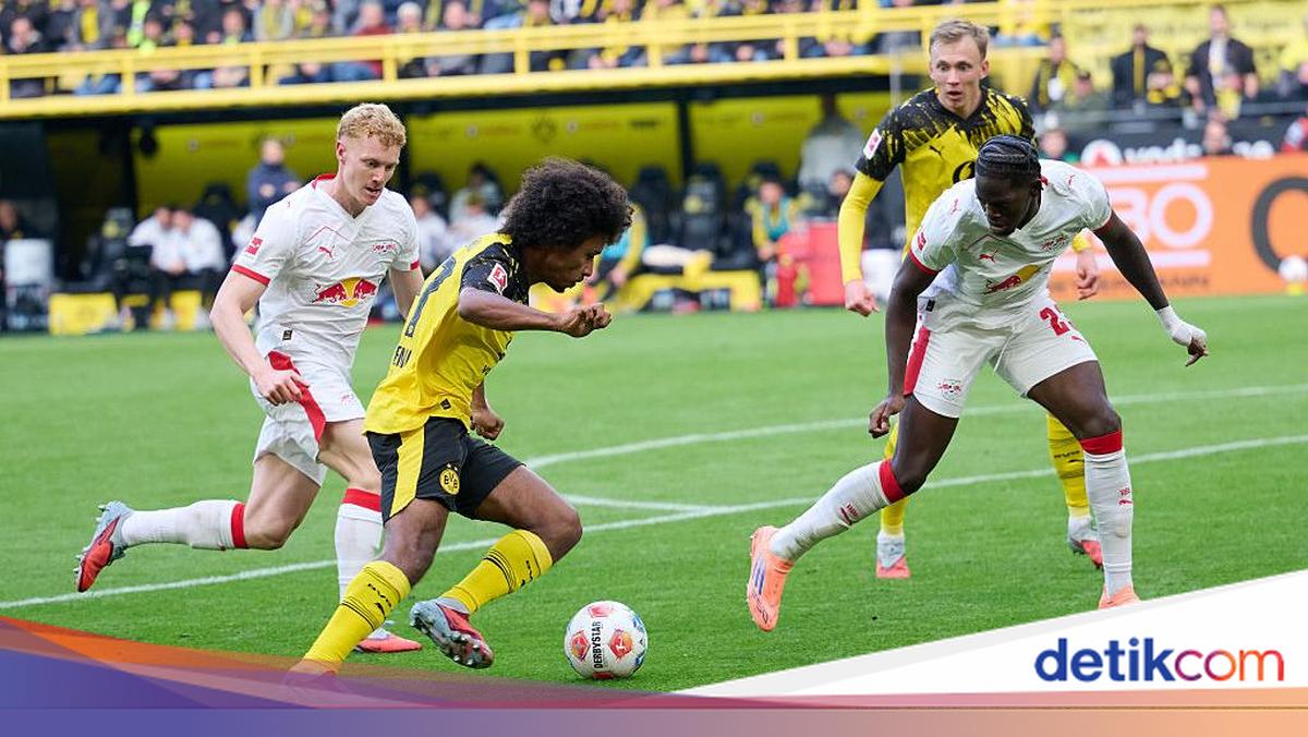 Hasil Liga Jerman: Duel Dortmund Vs Leipzig Berakhir Imbang