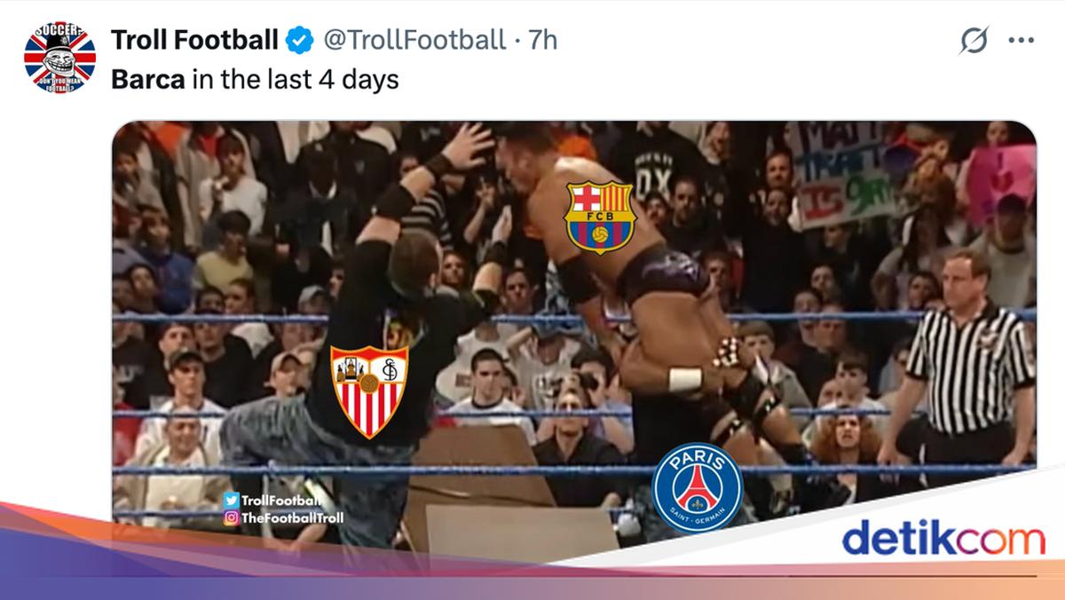 Meme Barcelona Dihajar Sevilla, Jadi 'Sahabatnya' Liverpool