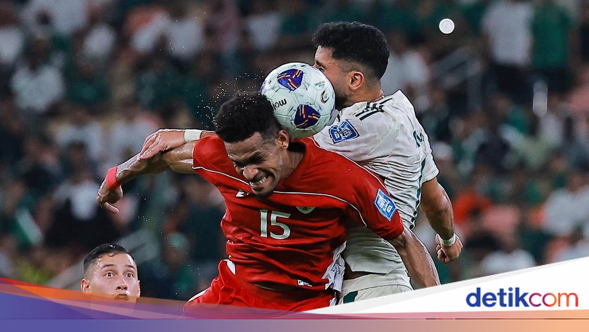 Hasil Indonesia Vs Arab Saudi: Garuda Kalah Tipis 2-3