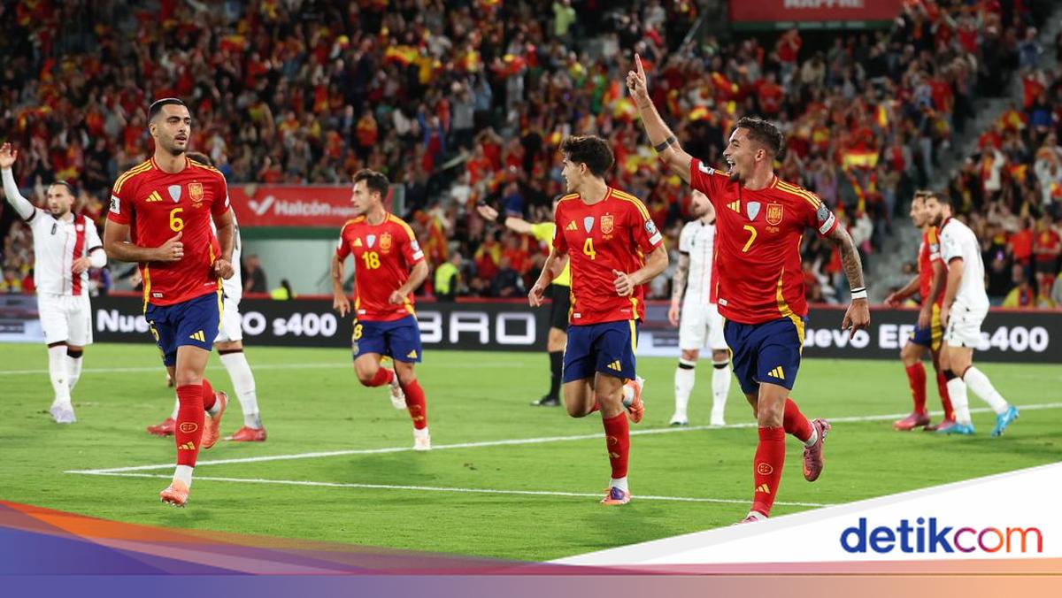 Spanyol Vs Georgia: La Furia Roja Menang 2-0