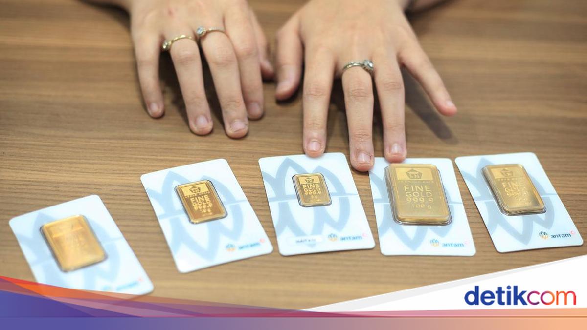 Harga Emas Antam Tiba-tiba Lompat Rp 35 Ribu