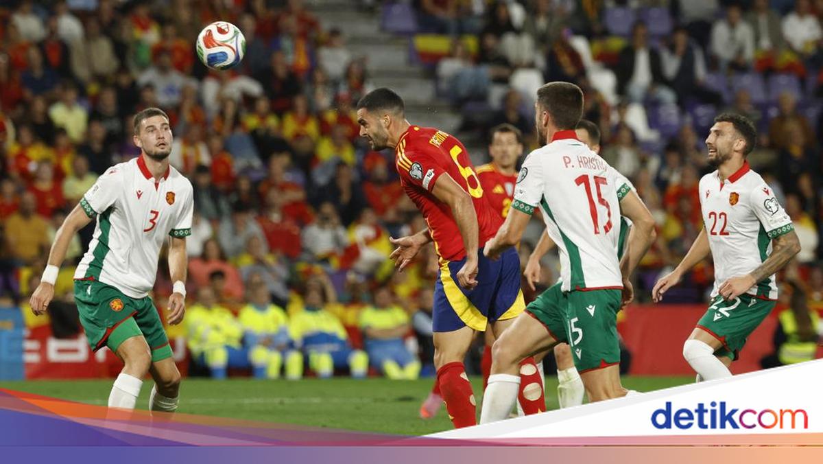 Spanyol Vs Bulgaria: Merino 2 Gol, La Furia Roja Menang 4-0