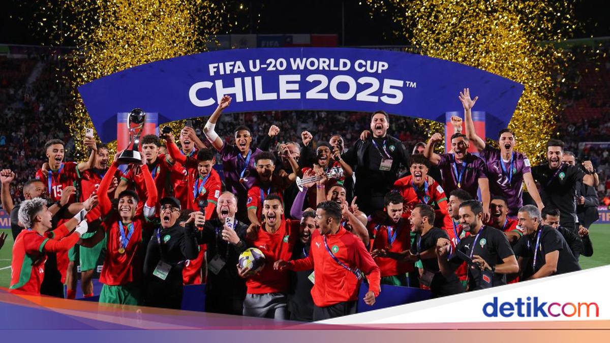 Maroko Sikat Argentina 2-0, Juara Piala Dunia U-20 2025!