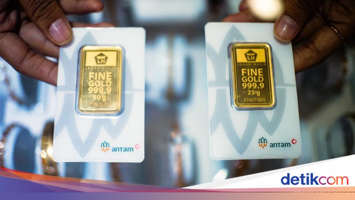 Harga Emas Antam Hari Ini Naik!