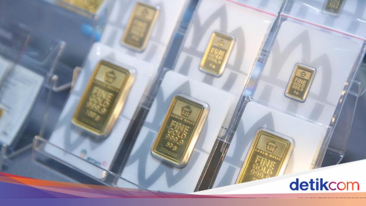 Emas Antam Hari Ini Naik Tipis, Jadi Segini Harganya Per Gram