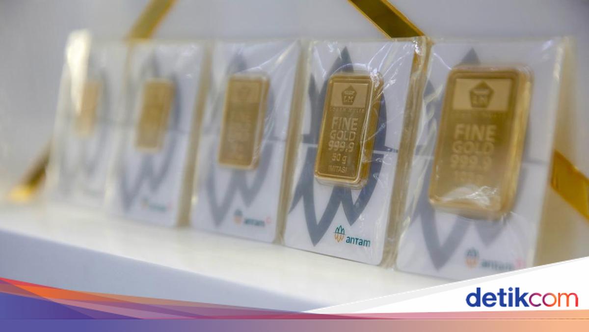 Harga Emas Antam Hari Ini Naik atau Turun?