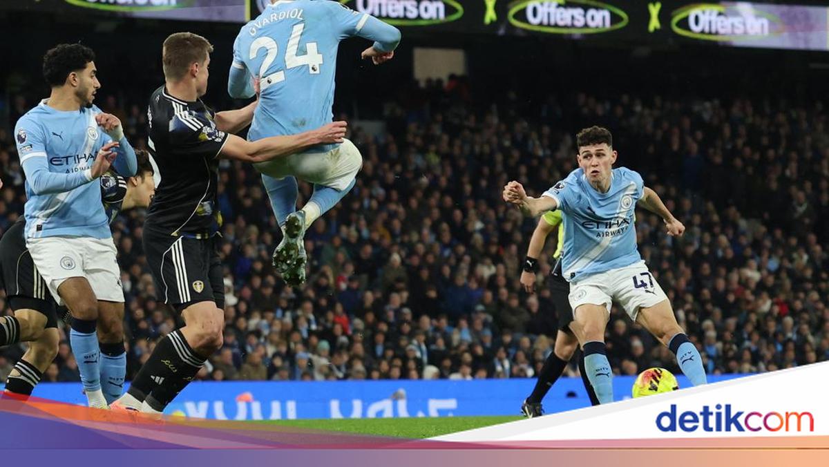 Man City Vs Leeds: Dramatis, Foden Menangkan City 3-2!