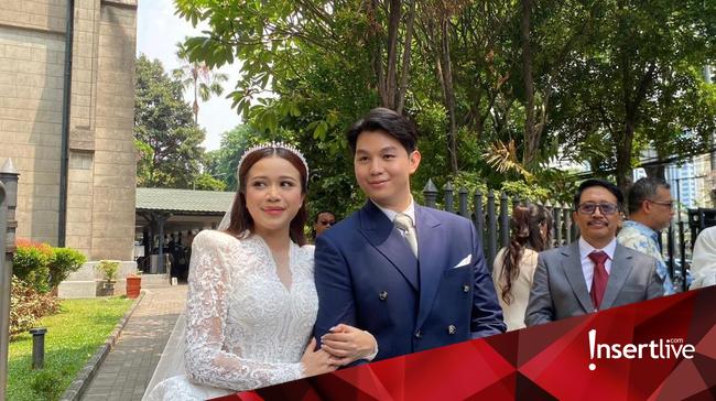 Terinspirasi Kate Middleton, Brisia Jodie Pakai Gaun Pengantin Rancangan Desainer BLACKPINK